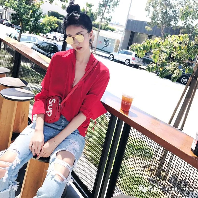 初秋衬衫look,秋装优雅浪漫风格