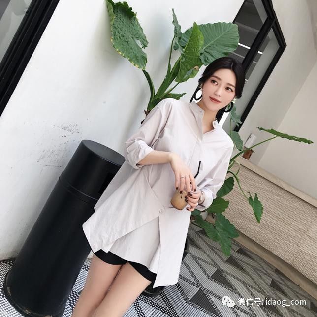 初秋衬衫look,秋装优雅浪漫风格