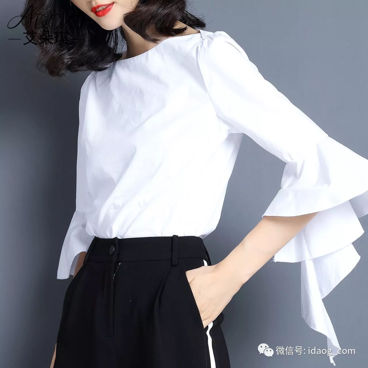 初秋衬衫look,秋装优雅浪漫风格