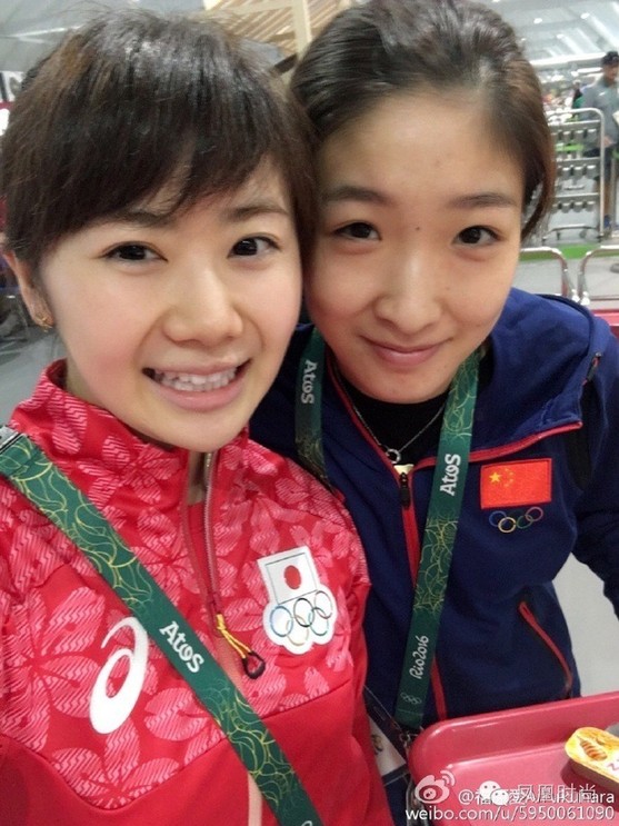 中国乒乓队的团宠福原爱,福原爱采访东北话视频完整版