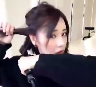 鲨鱼夹的多种夹法中短发,短发长发夹子正确夹法