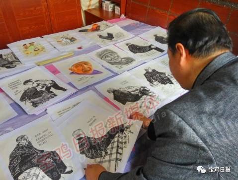 宝鸡79岁老人画,七旬老人手绘画作品