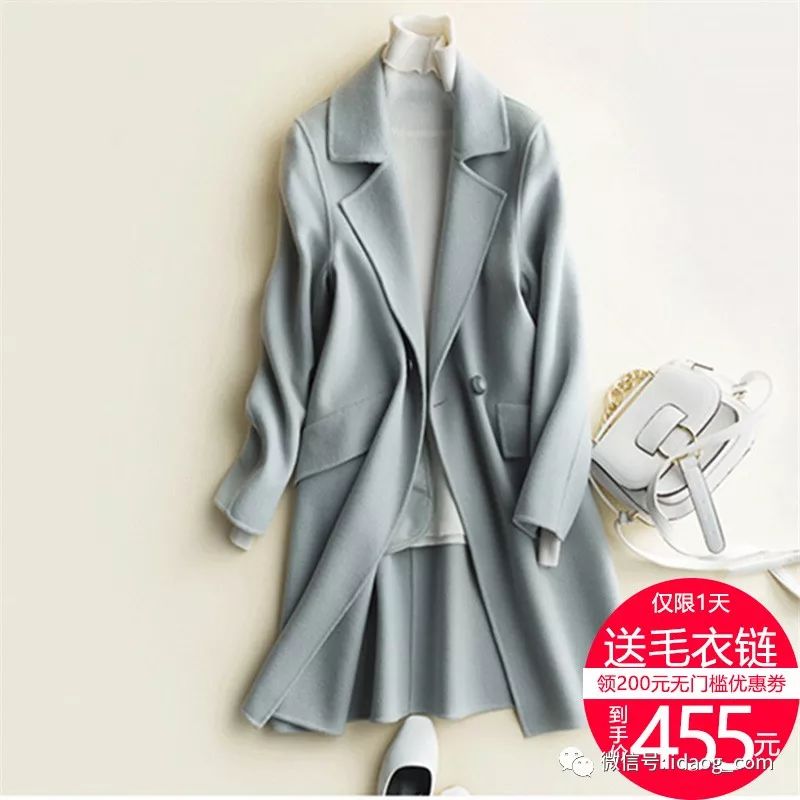 轻奢羊绒大衣，时髦有气场