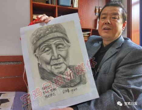 宝鸡79岁老人画,七旬老人手绘画作品