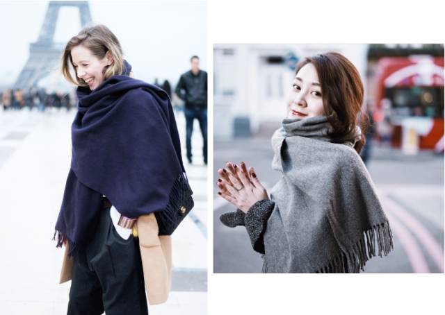 acne围巾同款,acne羊绒围巾的搭配