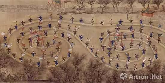 古画中的体育运动,雅昌艺术网专稿