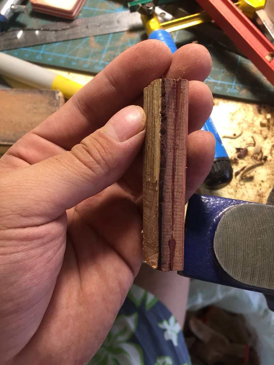 豆瓣日记:高兴哥手把手教你玩木头之『大马士革茶刀见过没？』