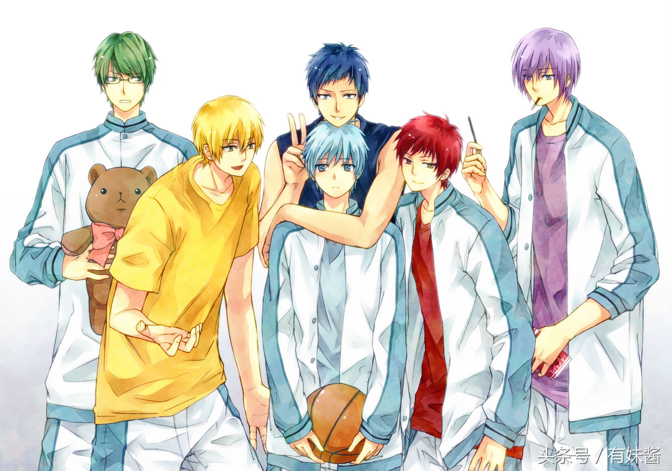 黑子的篮球全员黑化,黑子的篮球all黑子