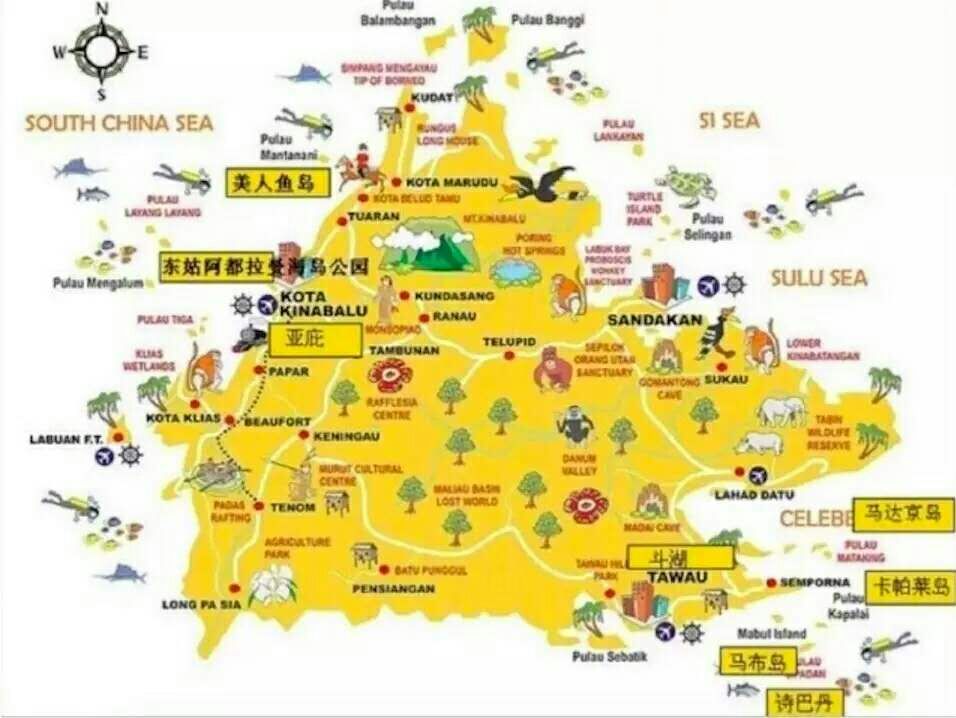 沙巴自助攻略,沙巴攻略