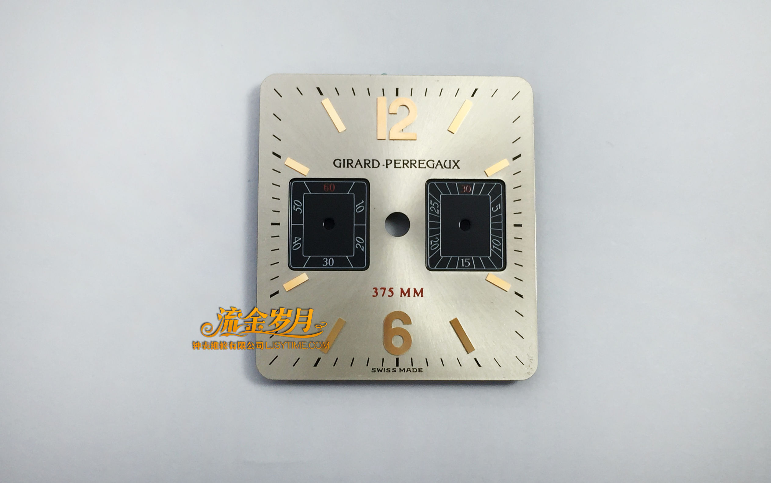 手表进水导致停走，不及时洗油真的很伤！把芯生锈断掉要换，机芯满是锈迹～看芝柏单按钮计时洗油后焕然一新