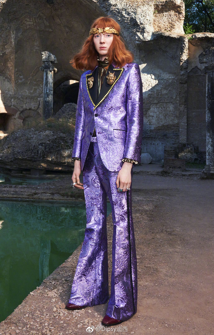 gucci2018早秋男图片,gucci2018春夏文艺复兴