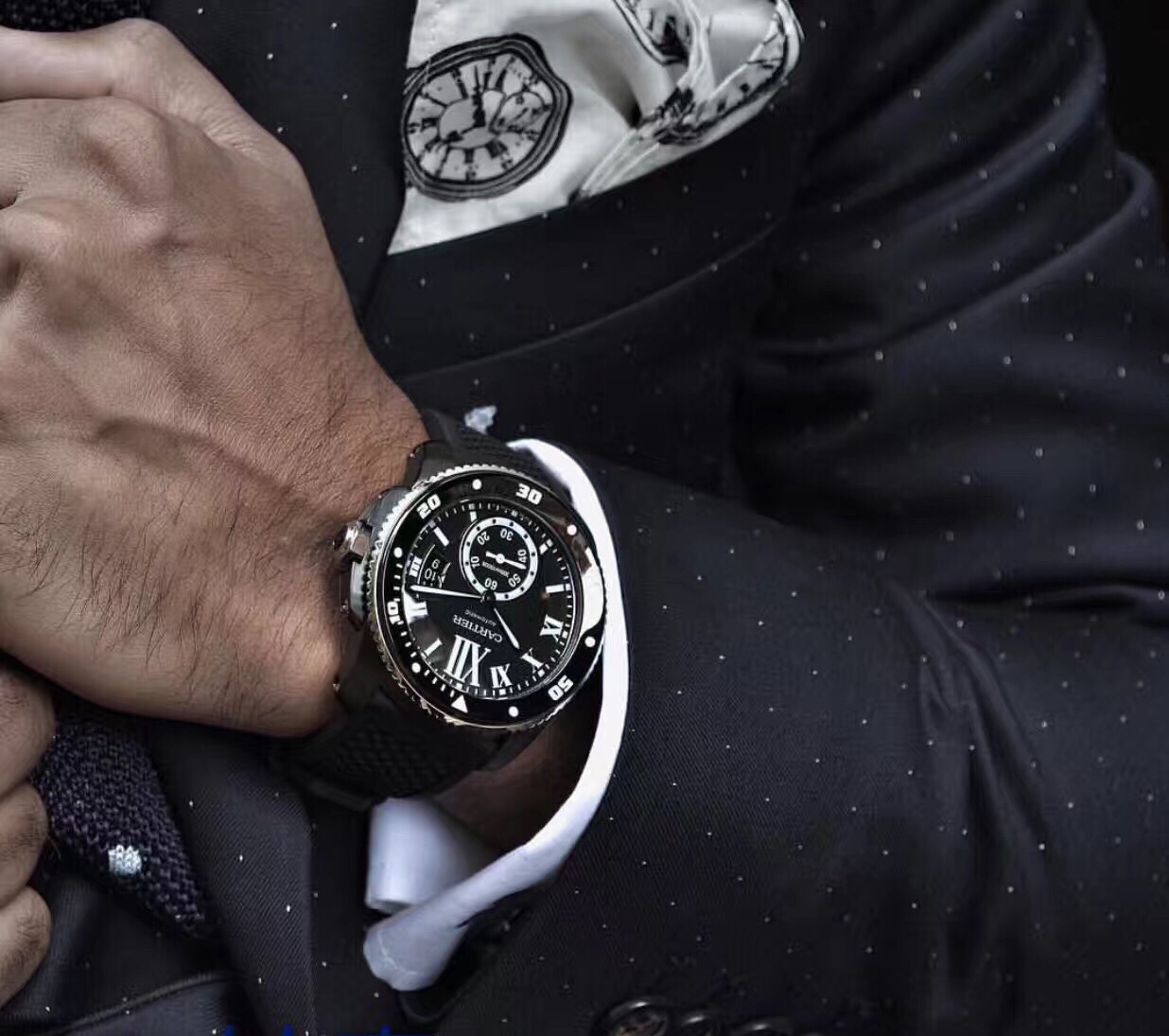 卡地亚卡历博系列潜水腕表,卡地亚历博