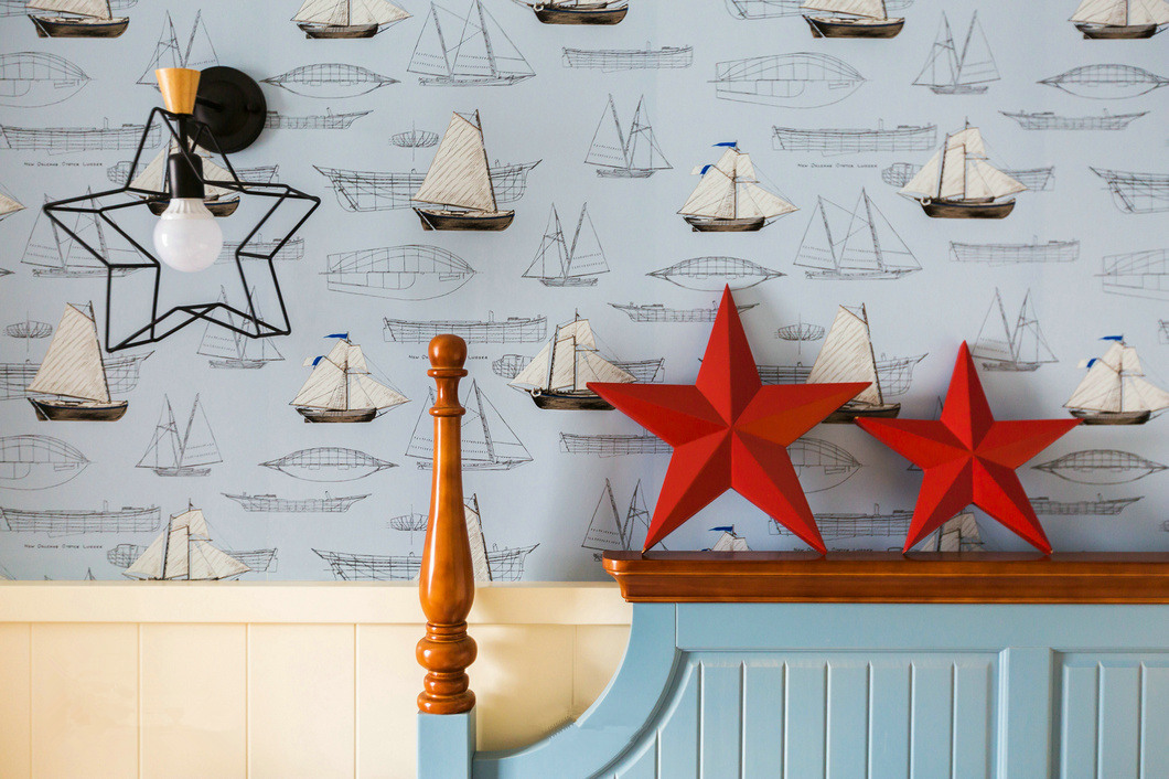 128平米美式风全是设计细节,美式风格小户型三室两厅