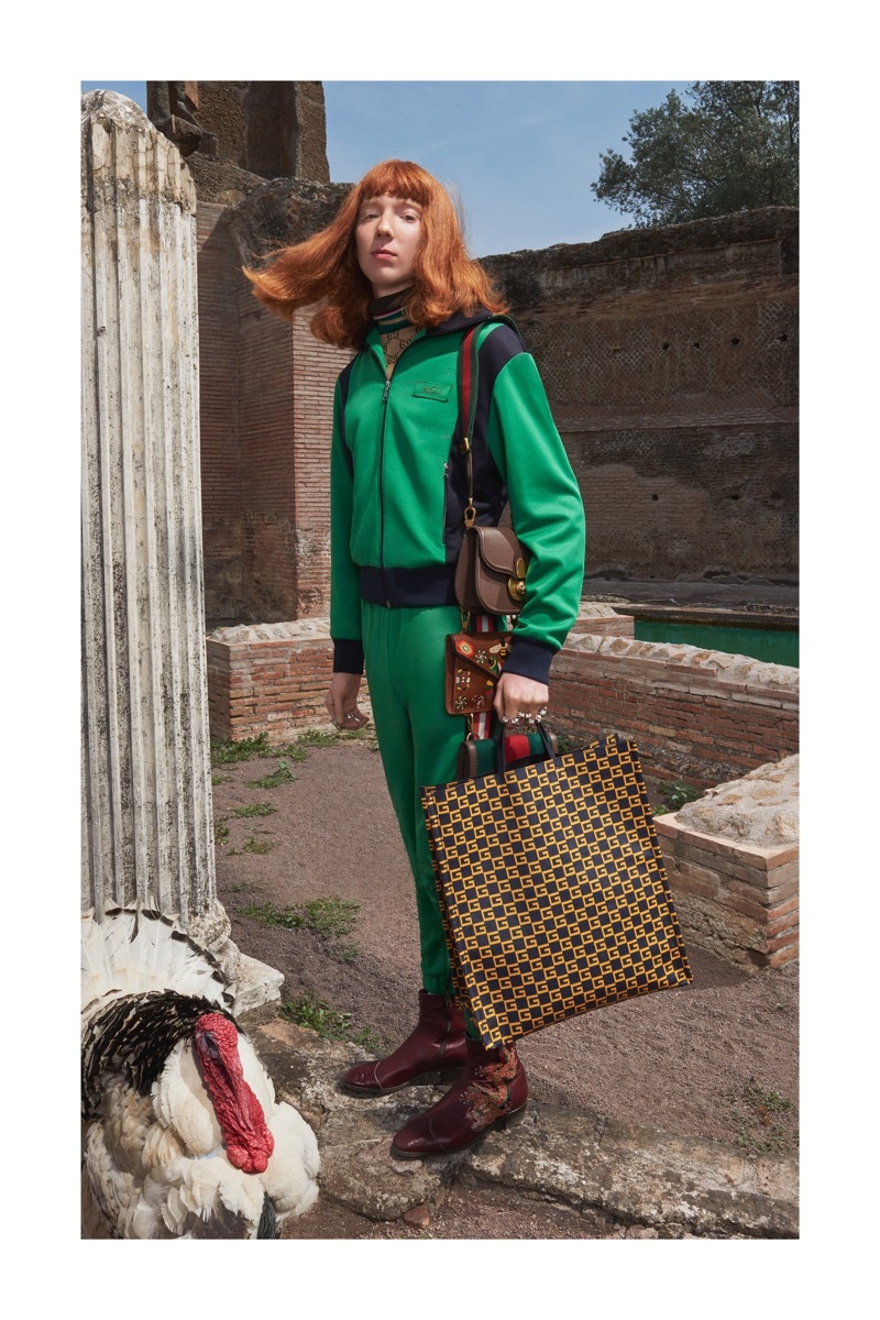 guccimarmont系列,gucci2018秋冬男装发布会