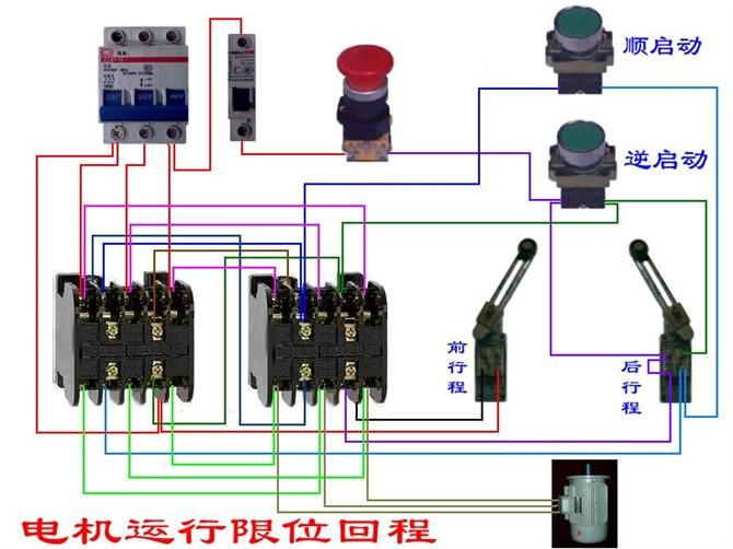 断路器线圈与电表接线图,三相四线制电表和断路器接线图