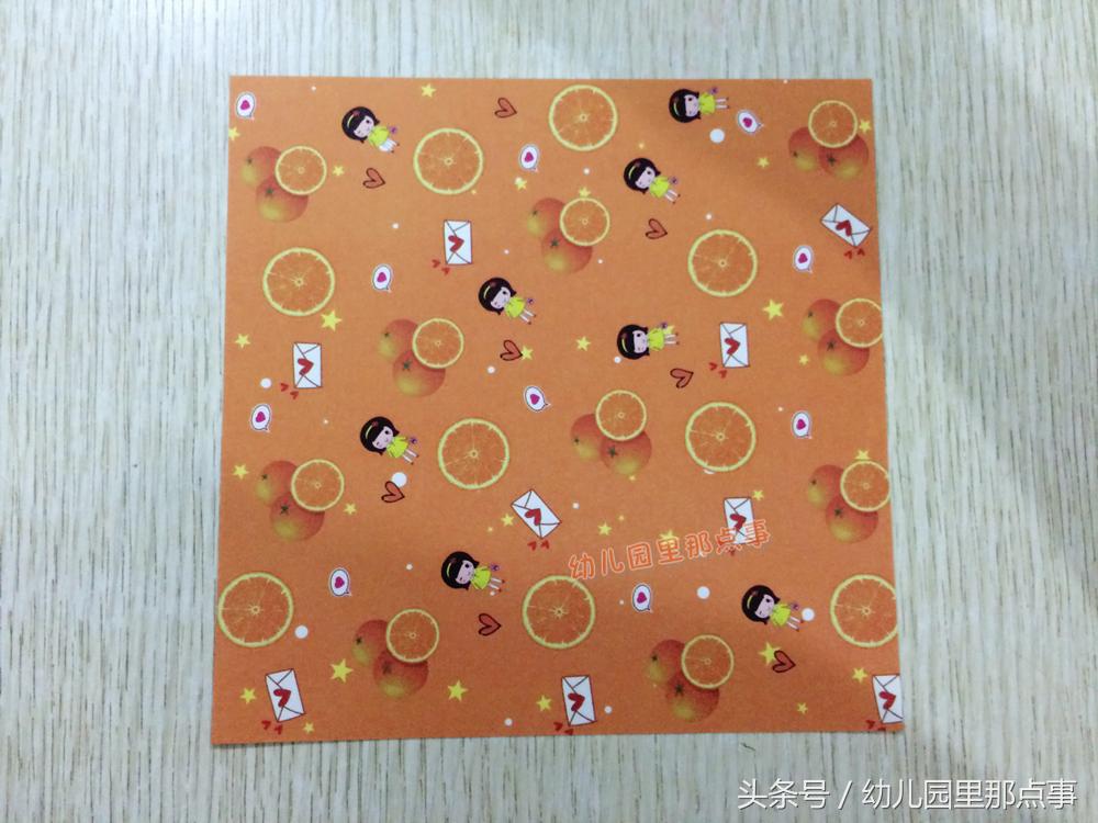 制作剪纸红灯笼的折纸步骤,亲子手工折纸灯笼