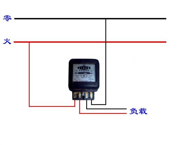 断路器线圈与电表接线图,三相四线制电表和断路器接线图