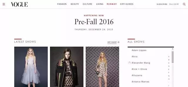 国外时装设计网站,服装设计师必备的九个网站