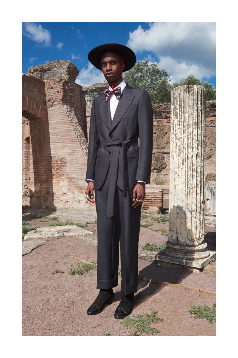 guccimarmont系列,gucci2018秋冬男装发布会