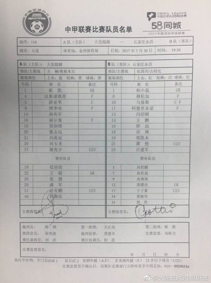 中甲中乙积分榜最新战报,2019年中甲永昌赛程