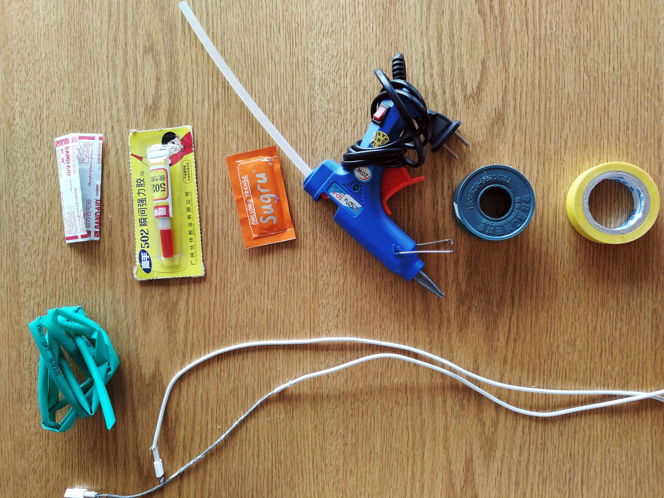 修复数据线适合用几倍热缩管,数据线修复的热缩管规格