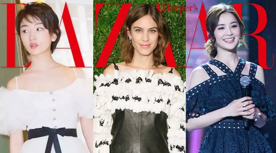 你穿一字肩膀子大？周冬雨她们的吊带款就能这么瘦，到底怎回事？