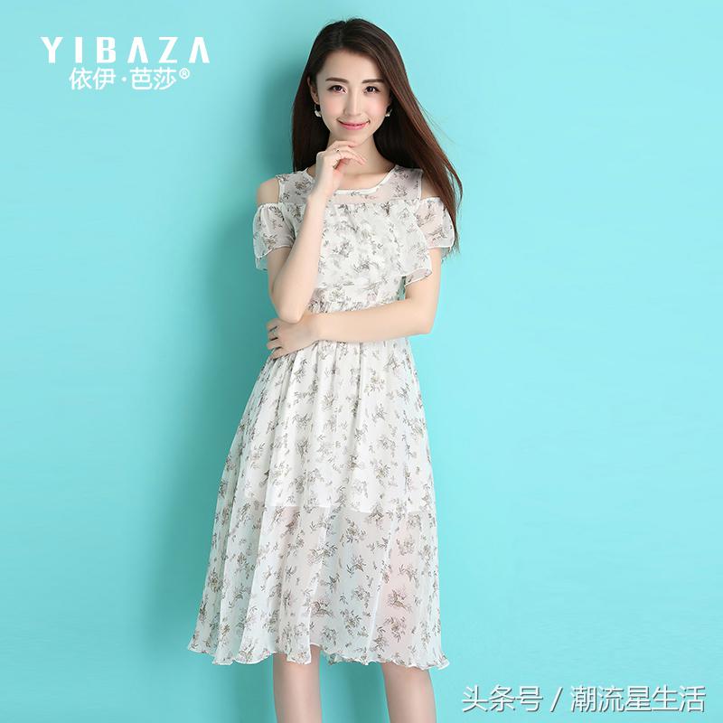 春风十里，不如一袭碎花长裙清凉一夏