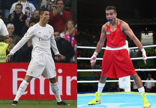 球迷7次c罗庆祝动作,c罗真性情原版