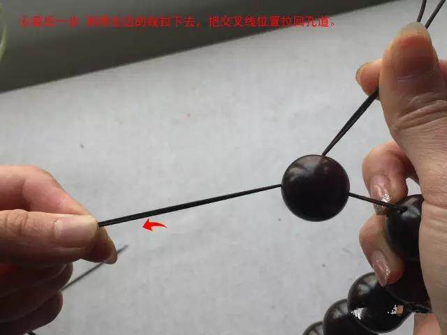 108佛念珠收尾打结教程,菩提念珠108颗怎么打结