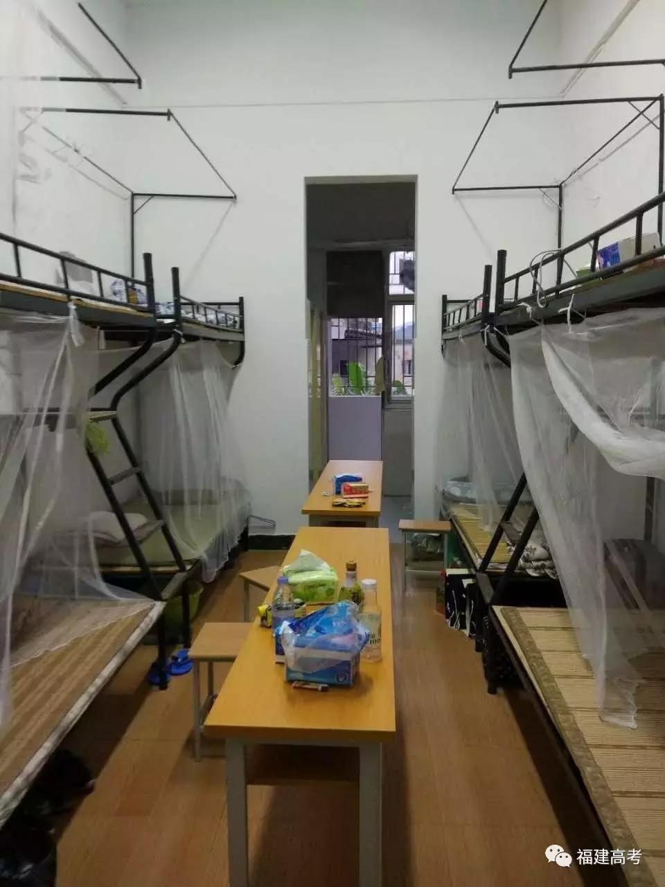 福建专科院校宿舍环境排名,福建各大专宿舍