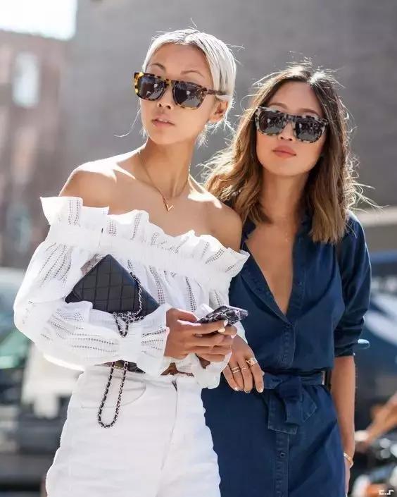 平胸穿搭矮个子,贫胸系穿搭