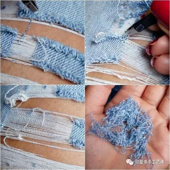 怎么让旧牛仔裤变时髦,过时旧牛仔裤处理