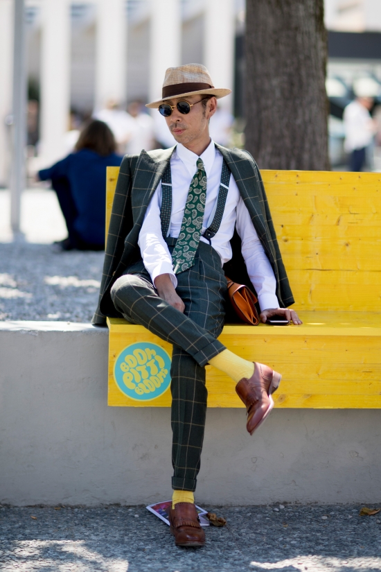 夏天男士专用小草帽,男士草帽穿搭的独特造型