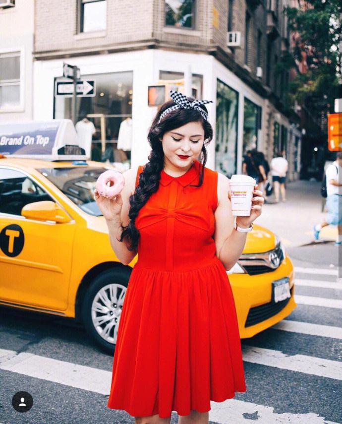 胖MM的完美搭配示范，打造气质女神范soeasy！