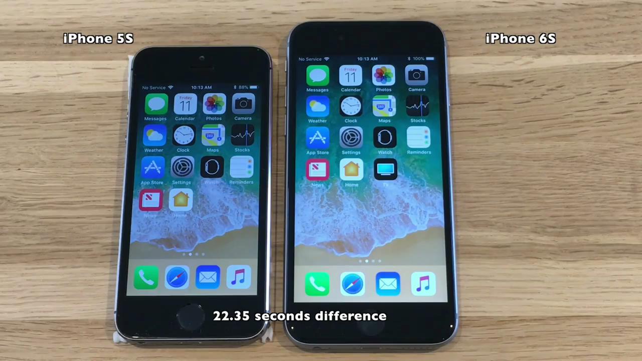 iphone5s怎么更新ios11,iphone5s和6s