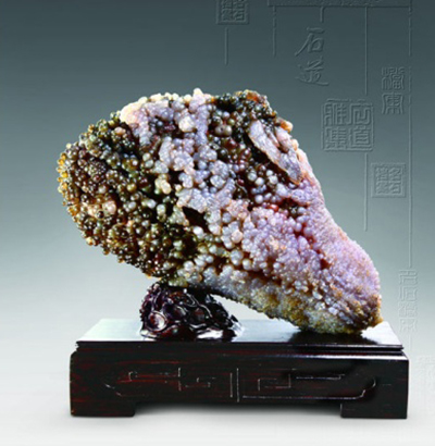 长满小疙瘩的石头,浑身起的密密麻麻的疙瘩不痒