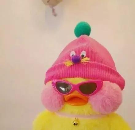 玻尿酸鸭表情图片（有字+无字）好可爱！