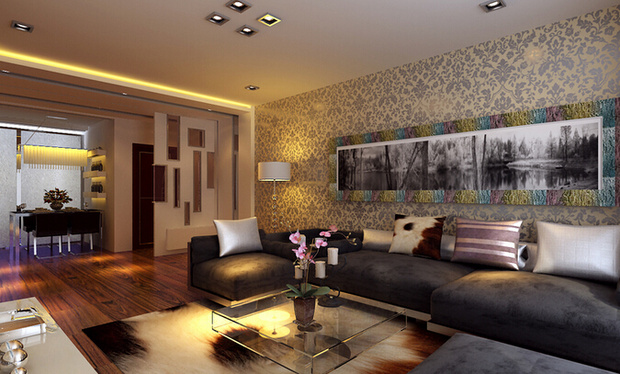 98平米三室一厅简约风装修,98平三室二厅2卫一厨全包装修成本