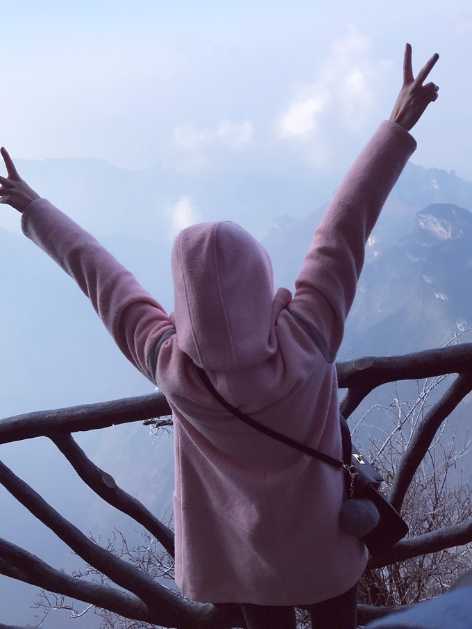 七天六晚长沙张家界吃货视角带你领略冰天雪地的张家