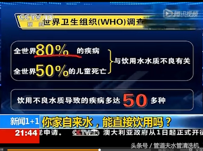 自来水管不清理的危害视频,家里的自来水管真的需要清洗吗