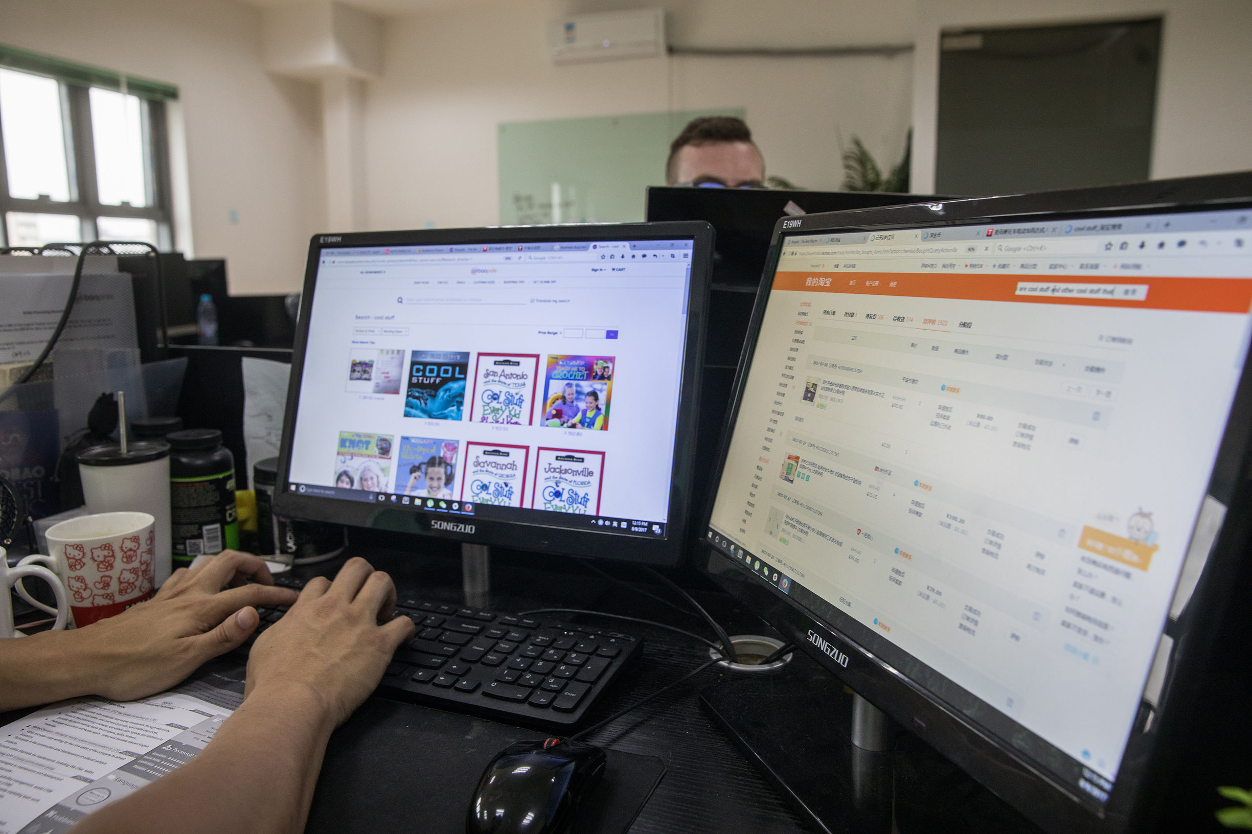 中国电商帮外国卖咖啡豆,中国网购三大电商巨头