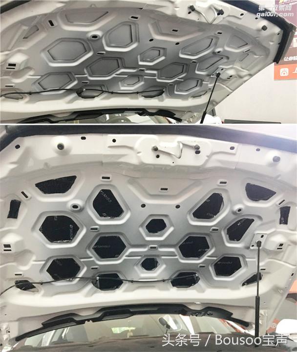 音响玩家福特金牛座音响改装SANSUI-山水全车隔音