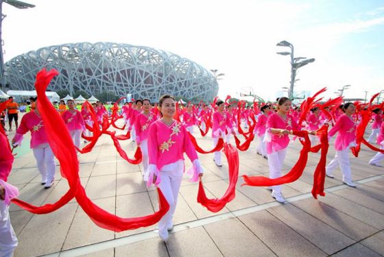 全民健身成果展演,全民健身广场舞比赛圆满成功