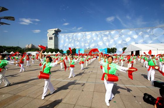 全民健身成果展演,全民健身广场舞比赛圆满成功