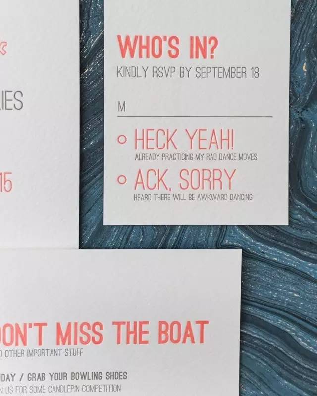 最具创意的婚礼邀请函,那些惊艳你的婚礼请柬