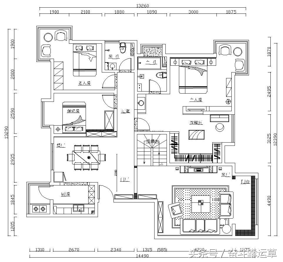 120平三层复式楼装修效果图,三层豪宅装修风格