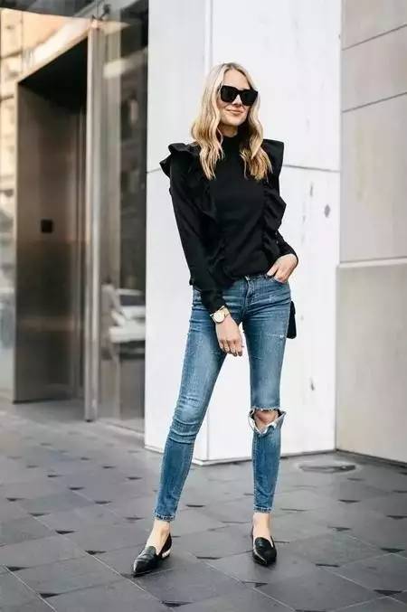 牛仔裤瘦腿的好方法,别再节食瘦身了教你一招懒人必看