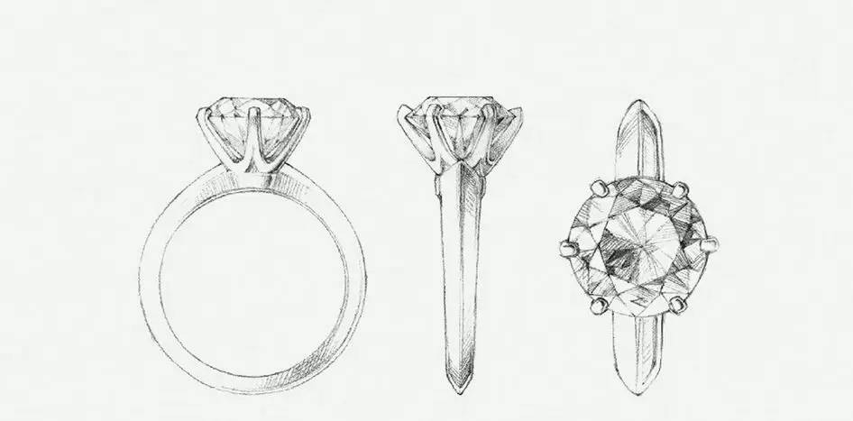 蒂芙尼钻戒经典六爪,蒂芙尼六爪镶嵌钻戒