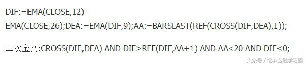 macd日周金叉选股公式准确率,MACD金叉选股公式怎么写