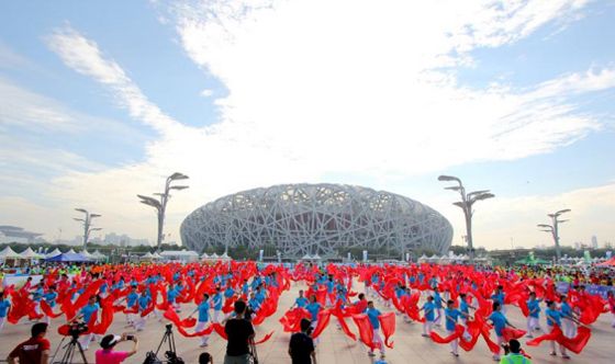 全民健身成果展演,全民健身广场舞比赛圆满成功